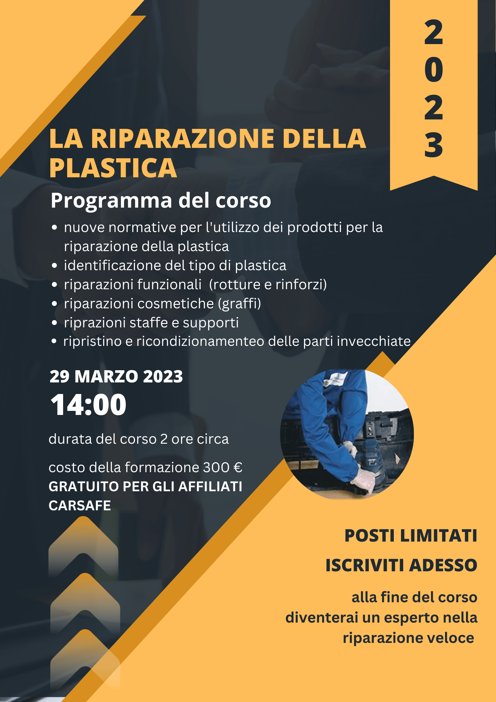 2_CorsoKent_plastica Corso LA RIPARAZIONE DELLA PLASTICA